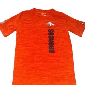Denver Broncos Nike Dri Fit‎ Short Sleeve YOUTH Size Large 14/16 Bnwt